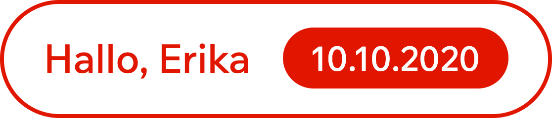 Beispiel für ein #trstd secret: Hallo, Erika – 10.10.2020